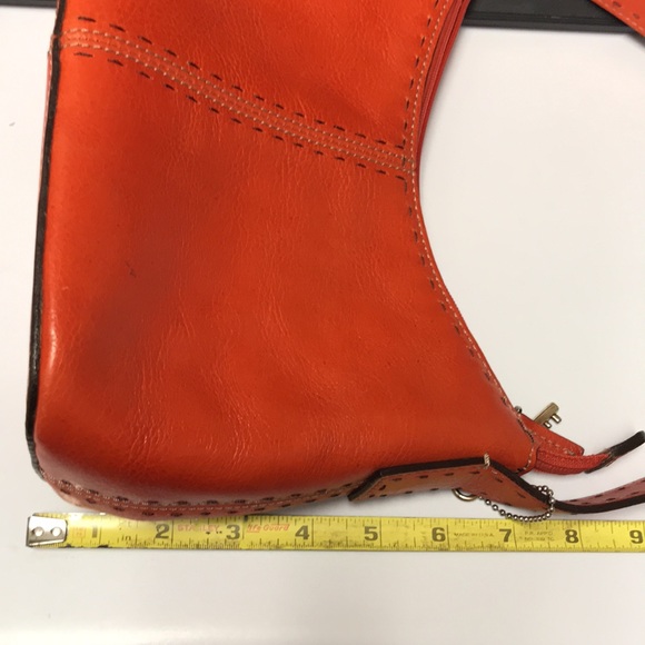 Fossil leather shoulder bag. - Picture 10 of 12